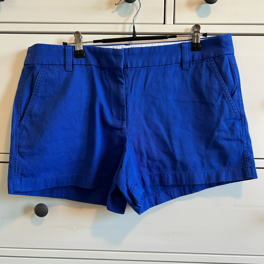 J. Crew Blue Chino Shorts Versatile and Stylish